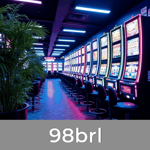 98brl: Slots com jackpot, roleta ao vivo e blackjack imersivo